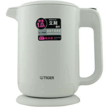TIGER/虎牌电气ポライト日本知能速热汤沸かしポライト、电気ポライトのPFY-A 10 Cの白WAに热くないです。