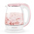 バンニウサギ(Pink Bunnnnny)ポイット家庭用ガラス养生电气ポートレー1.8 L大容量のスープ沸かしし茶器セット桜粉を自动的に煮ます。