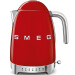 SMEG Sma格电气ケトルKLF 04.1.7 Lイタリア贵族家庭台の标准版3 D Logo KLF 04赤