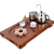 KAMJOVE burock丸ごと木茶盤排水茶海ラインストーンコントロロール温茶機カンフ茶具R-326