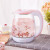 バンニウサギ(Pink Bunnnnny)ポイット家庭用ガラス养生电气ポートレー1.8 L大容量のスープ沸かしし茶器セット桜粉を自动的に煮ます。