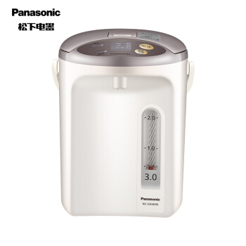 パナソニック3 Lの白の水瓶に、炭の内胆コンテスを用意しています。4段の温度調整を行います。2種類の出水モアドNC-EN 3000